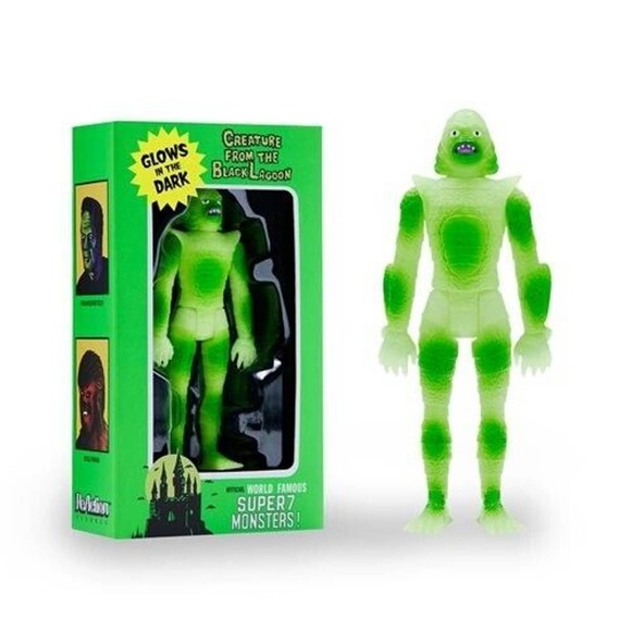 LIMITED Creature from the Black Lagoon (Super She Creature) GLOW ReAction Figure - Picture 2 of 12